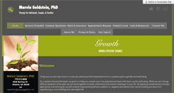 Desktop Screenshot of drmarvingoldstein.com